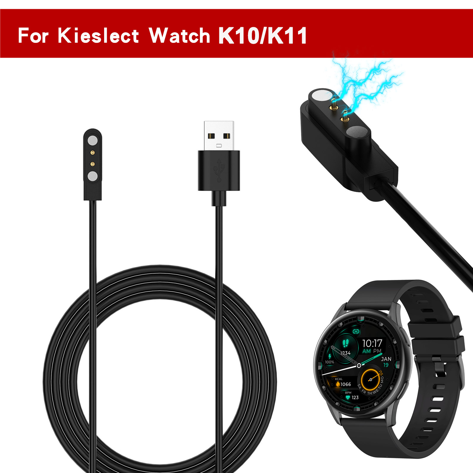 Electronics Gadgets Wholesale - Magnet Charger for Kieslect Smart Watch