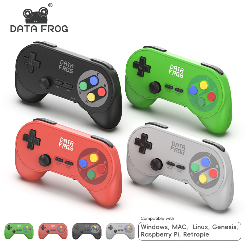 Retro Game Controller Usb - Data Frog PC07 Classic Style Wireless