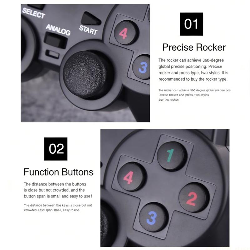 Retro Game Controller Usb - F62C Precisions Responsive Game Joysticks USB