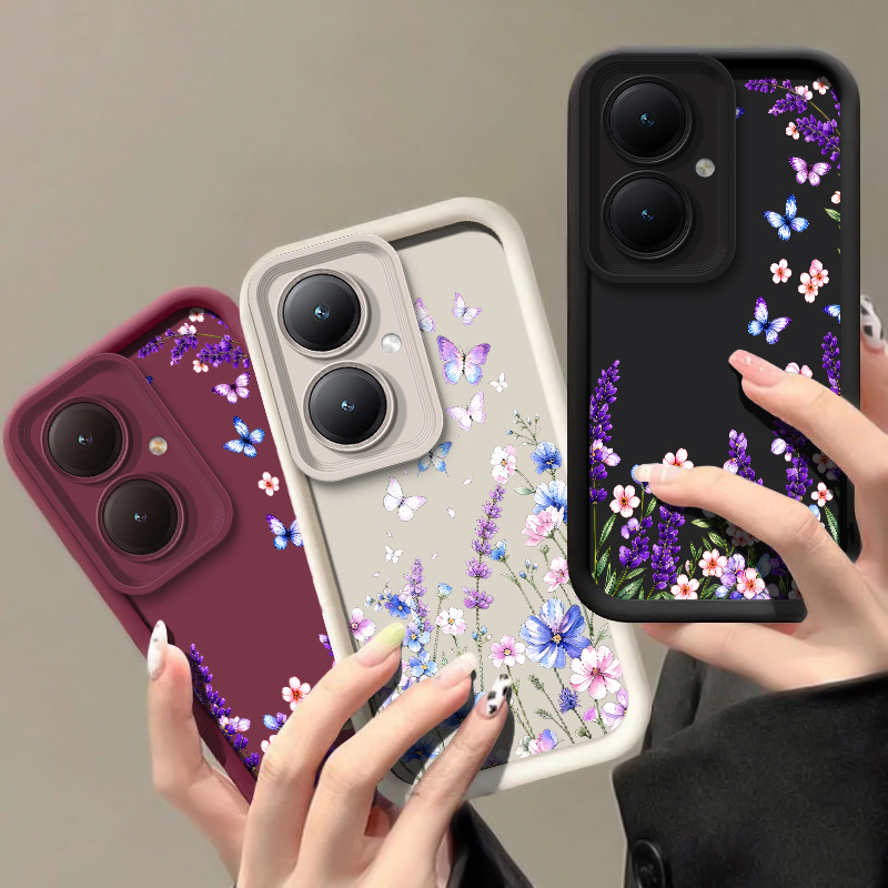Lavender Butterfly Pattern Pho - Vivo Y28 评论和价格