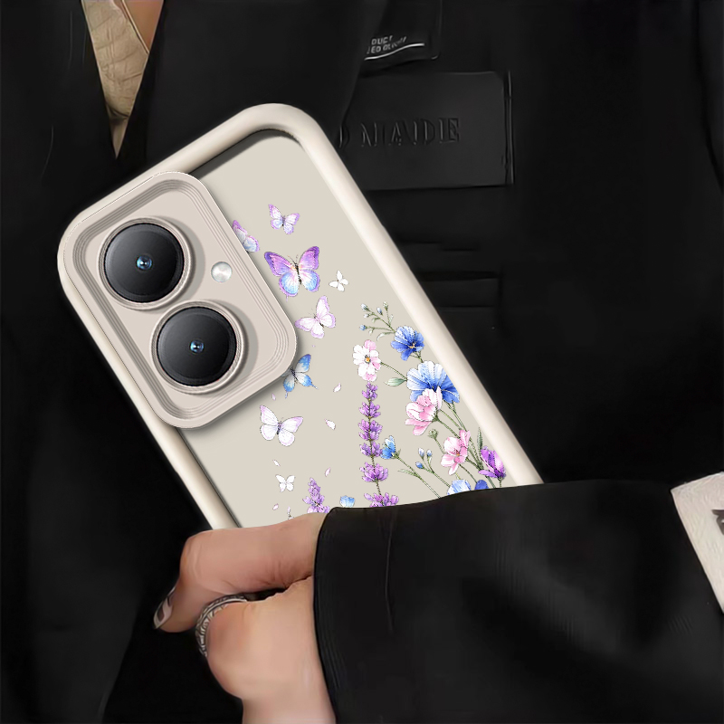 Lavender Butterfly Pattern Pho - Vivo Y28 评论和价格