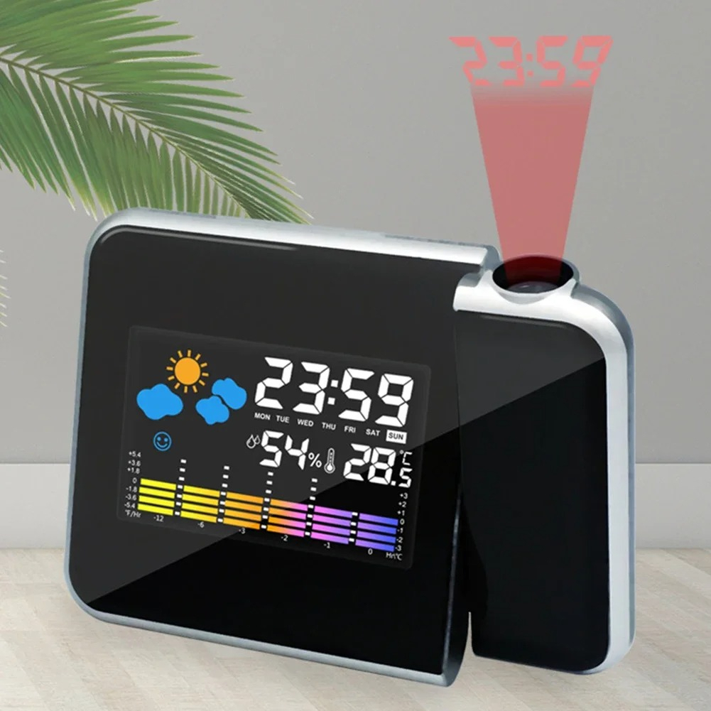 LED Rotating Projection Alarm  - Modern Electronics Gadgets 评论和价格