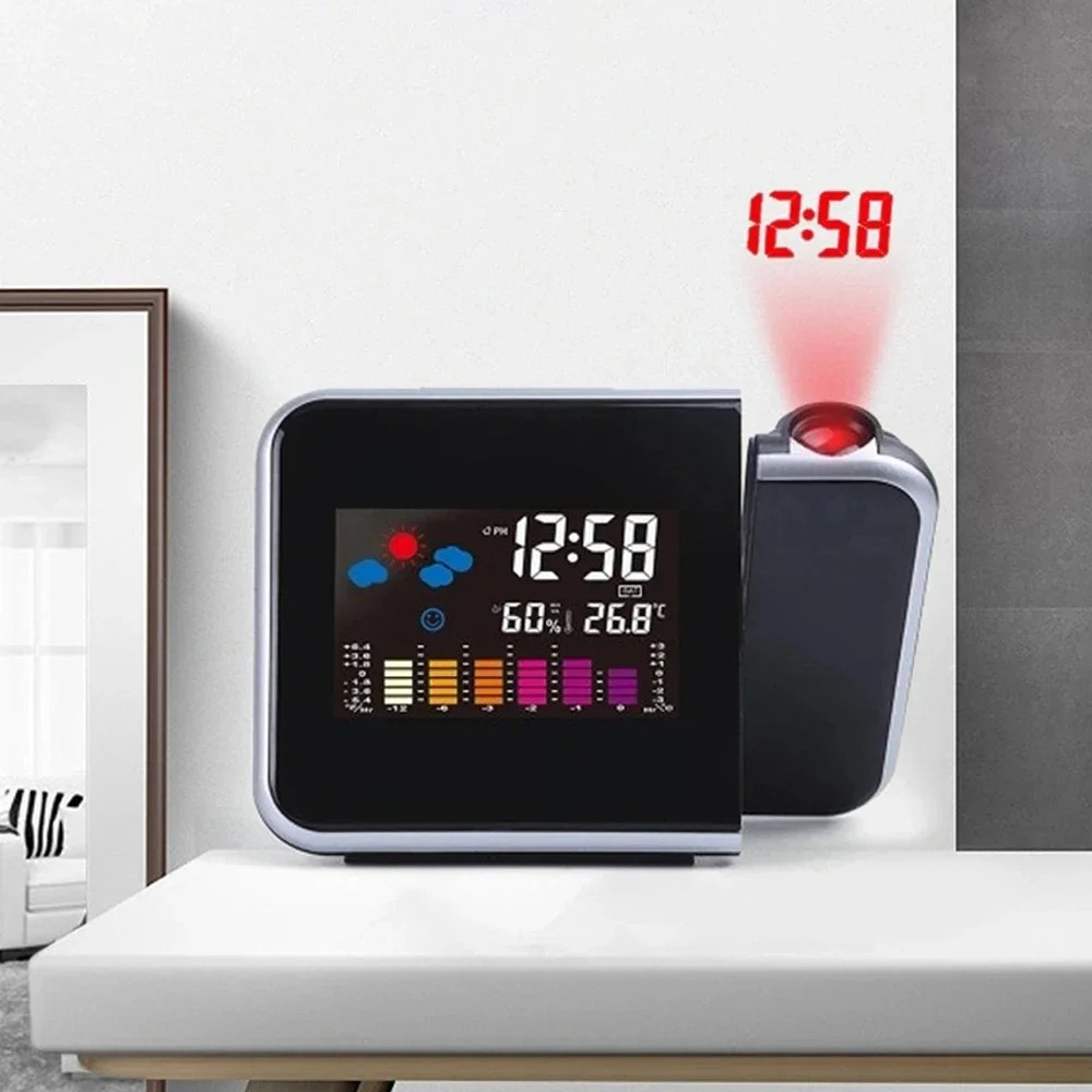 LED Rotating Projection Alarm  - Modern Electronics Gadgets 评论和价格