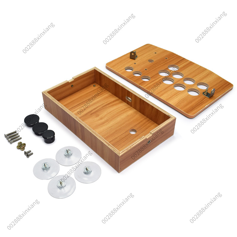 Solid Wood DIY Arcade Joystick - Retro Game Controller Usb 评论和价格