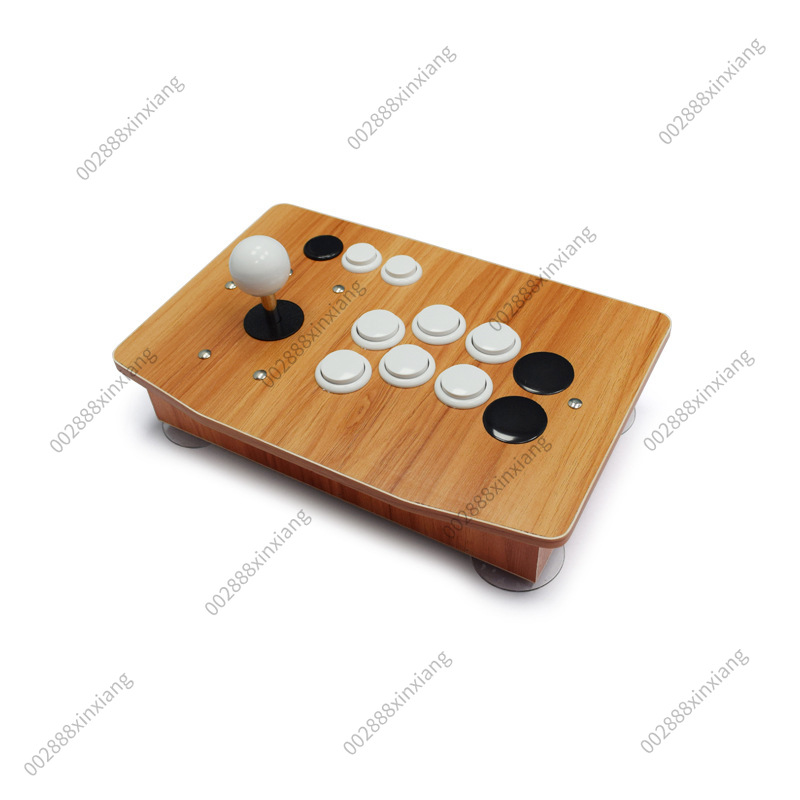 Solid Wood DIY Arcade Joystick - Retro Game Controller Usb 评论和价格