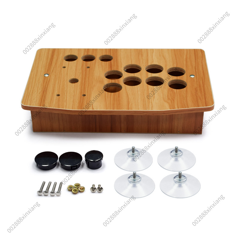 Solid Wood DIY Arcade Joystick - Retro Game Controller Usb 评论和价格