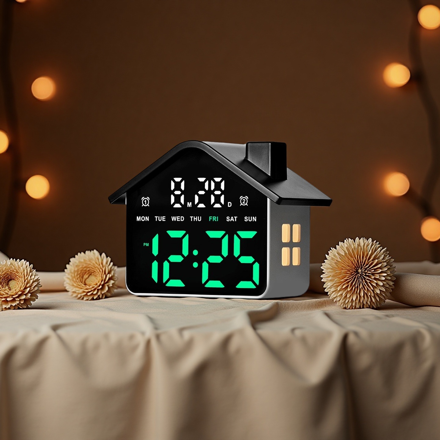LED Digital Alarm Clock House  - Modern Electronics Gadgets 评论和价格