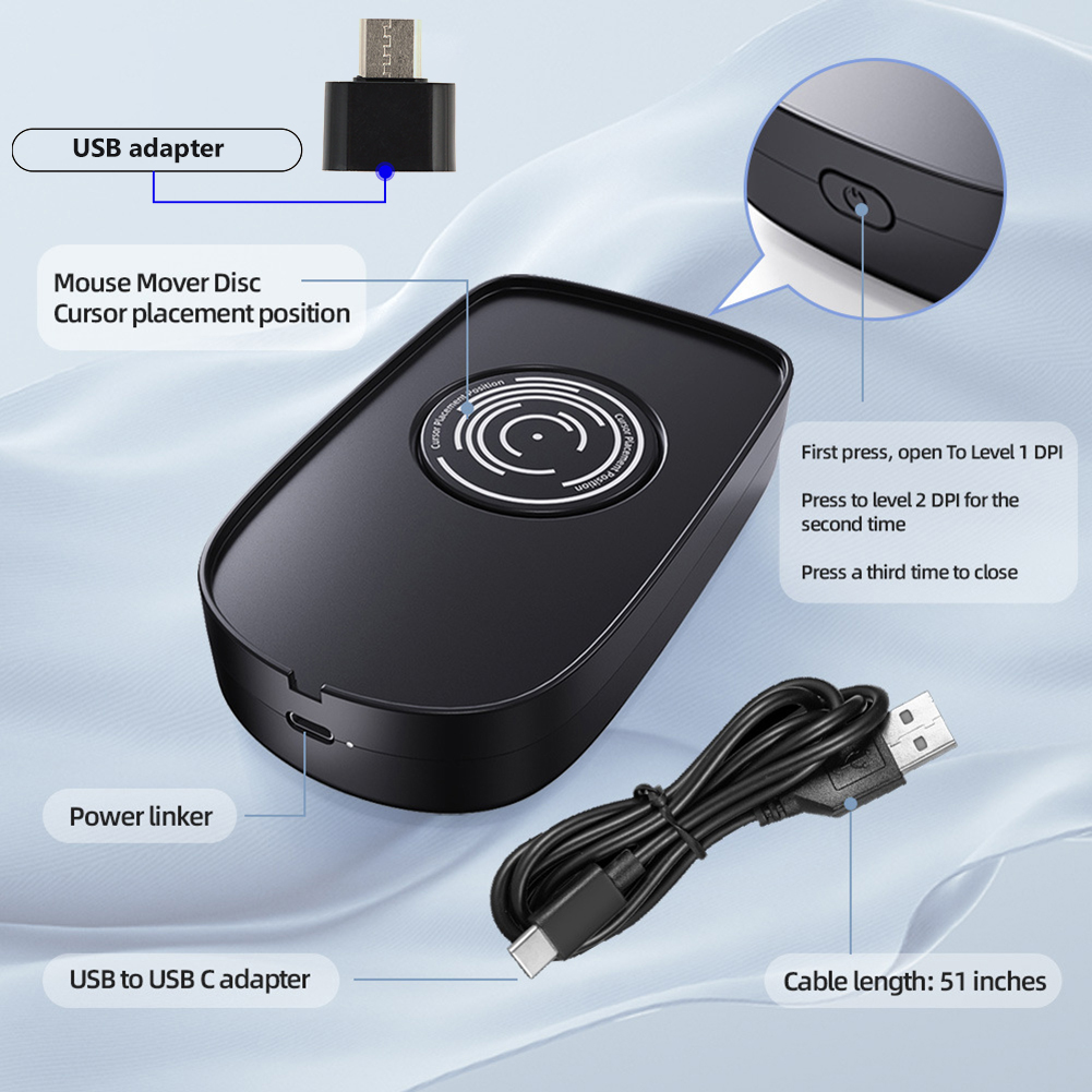 USB Mouse Jiggler Automatic Mo - Auto Mouse Mover 评论和价格