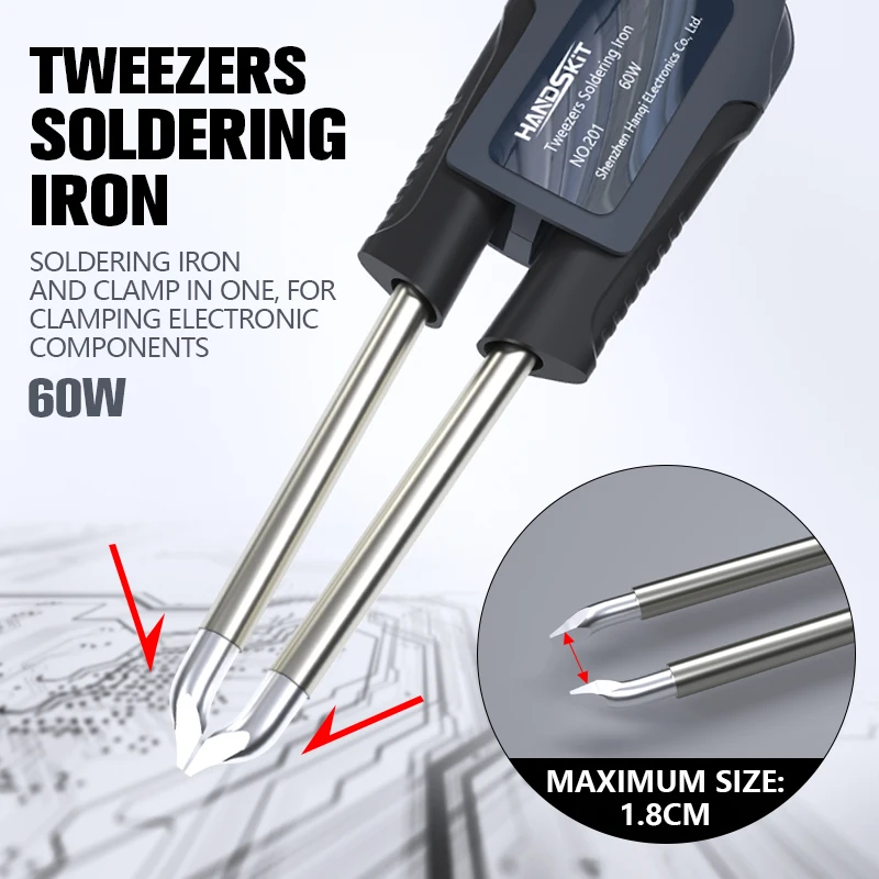 T12 Soldering Station Tweezers - Gadgets For Electronics 评论和价格