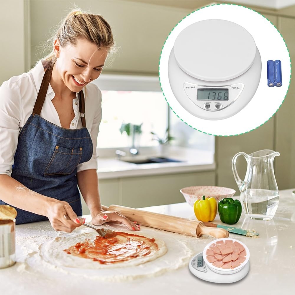 5Kg Digital Kitchen Scale Mult - Gadgets For Electronics 评论和价格