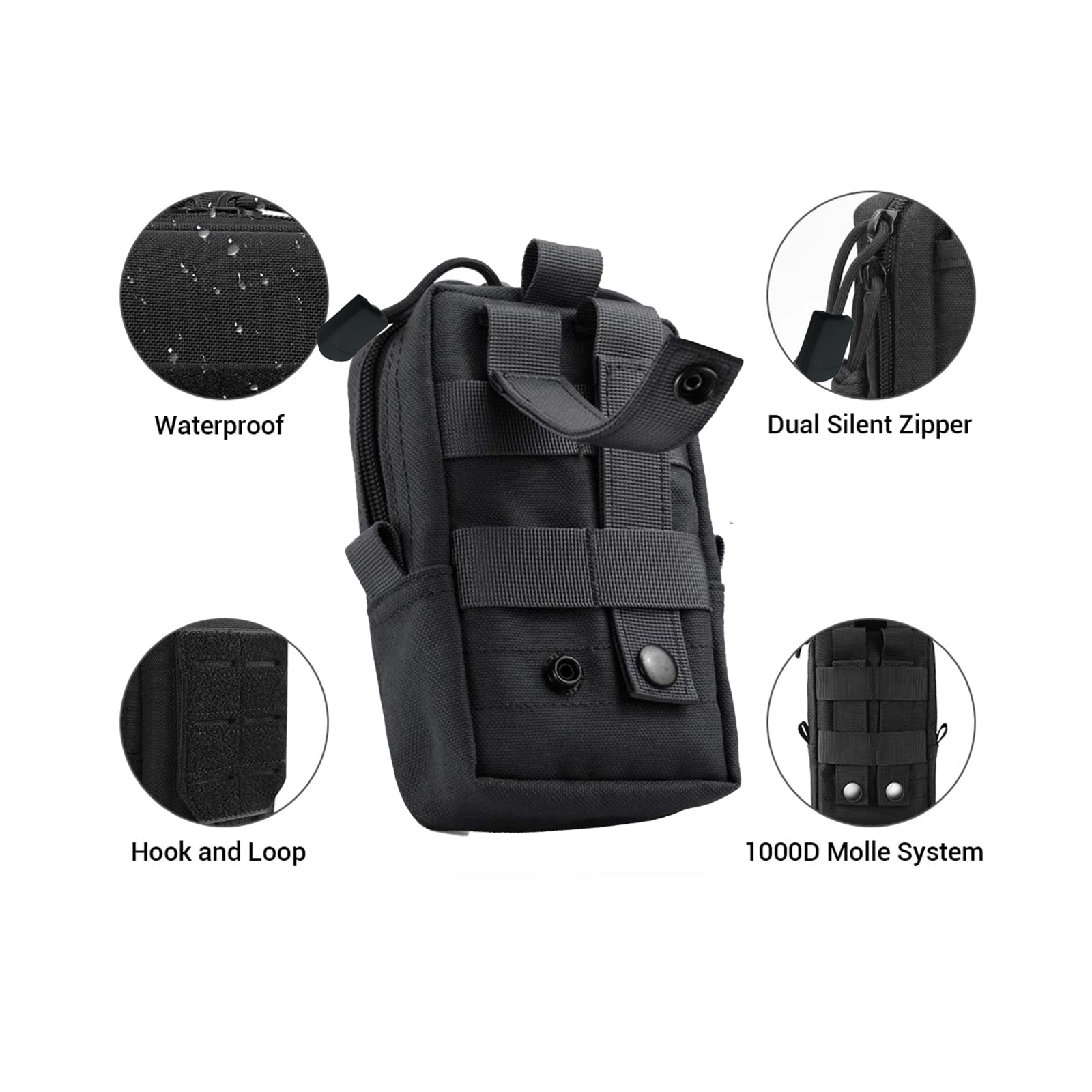 Tactical Molle Pouch Waist Bag - Gadgets For Electronics 评论和价格