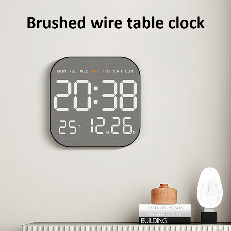 Mirror Brushed Finish Wall Clo - Modern Electronics Gadgets 评论和价格