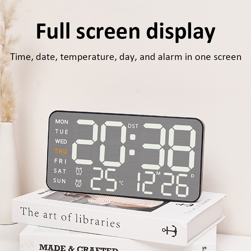 Mirror Brushed Finish Wall Clo - Modern Electronics Gadgets 评论和价格