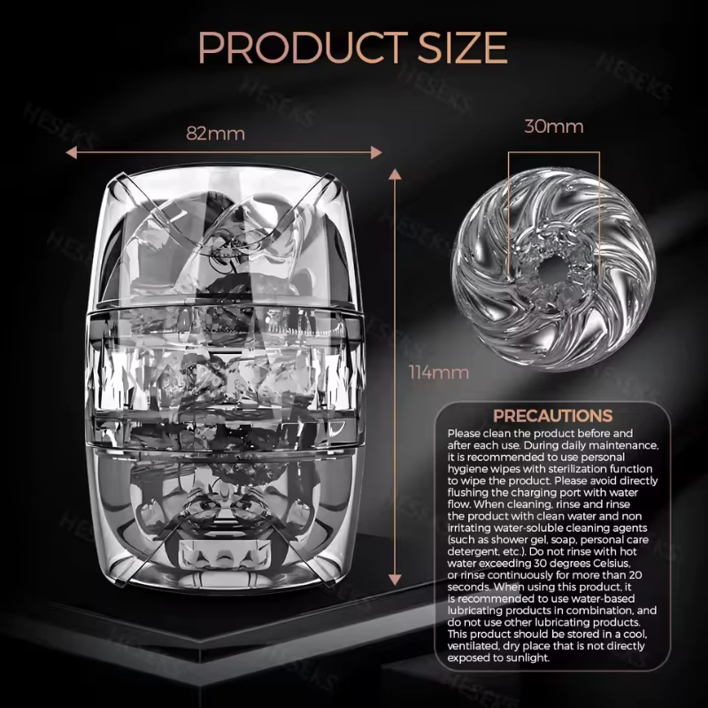Double headed transparent Mast - Electronics Gadgets For Women 评论和价格