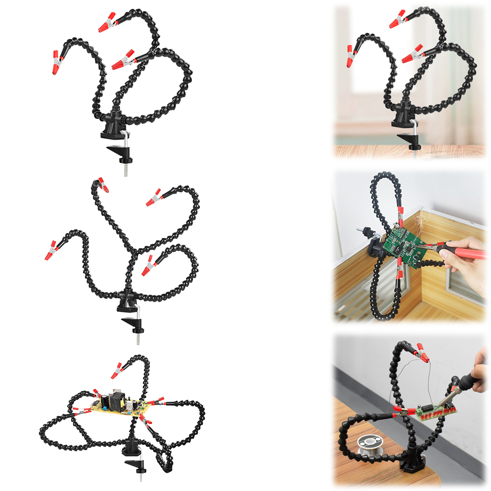 Desk Clamp Soldering Third Han - Gadgets For Electronics 评论和价格