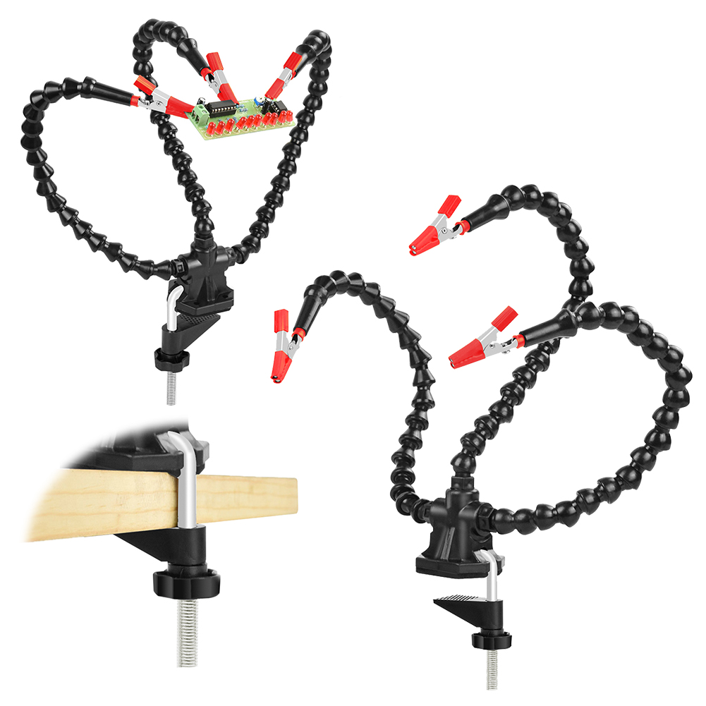 Desk Clamp Soldering Third Han - Gadgets For Electronics 评论和价格