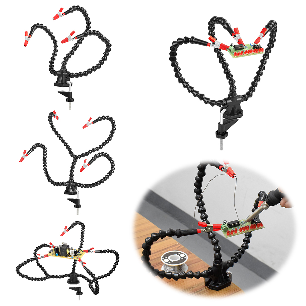 Desk Clamp Soldering Third Han - Gadgets For Electronics 评论和价格