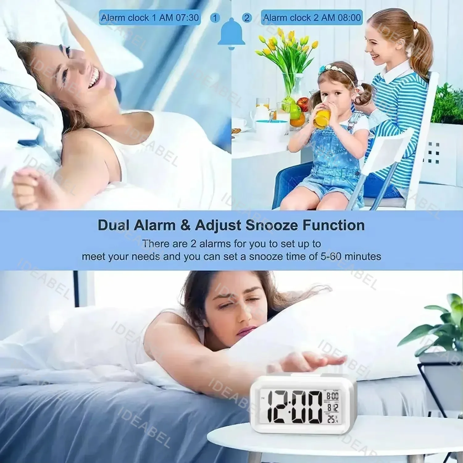 LED Digital Alarm Clock Backli - Modern Electronics Gadgets 评论和价格