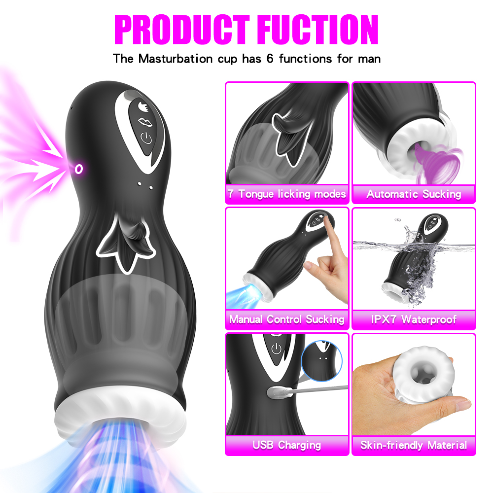 Automatic Sucking Tongue Licki - Electronics Gadgets For Women 评论和价格