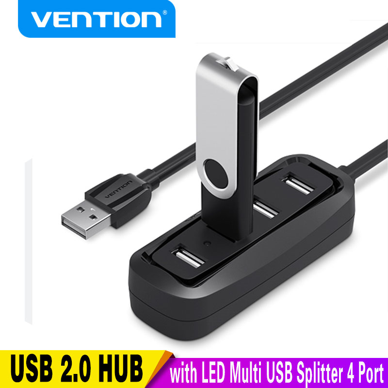 Vention USB 2.0 HUB 4 Port wit - Electronics Gadgets Wholesale 评论和价格