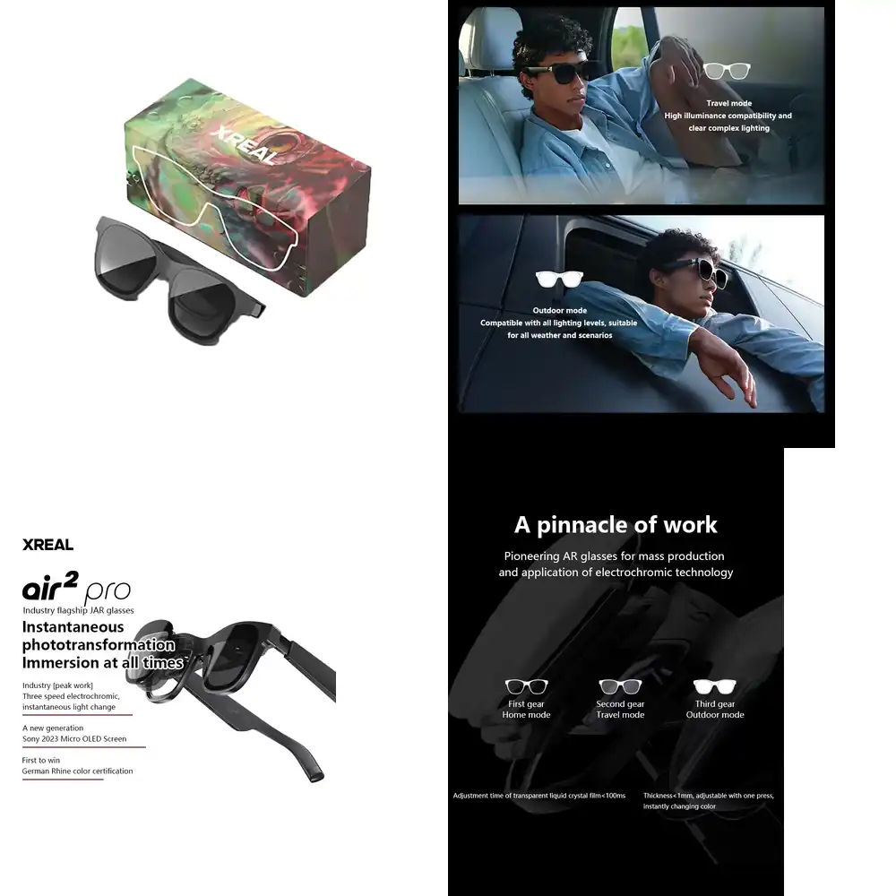 Nreal Air 2 Pro Smart AR Glass - Smart Glasses Ar 评论和价格