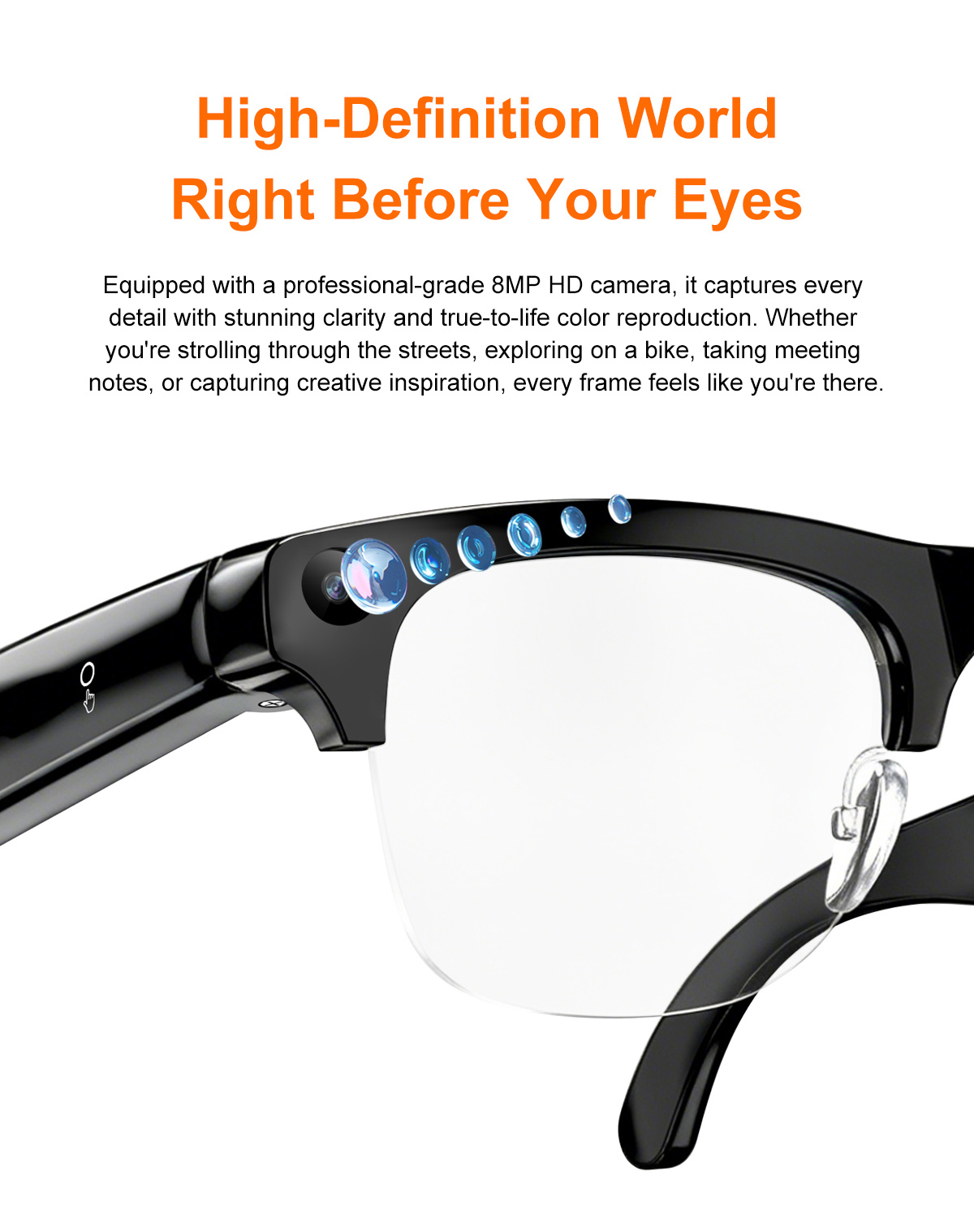 Lenovo Smart AI Glasses 800w H - Smart Glasses Ar 评论和价格