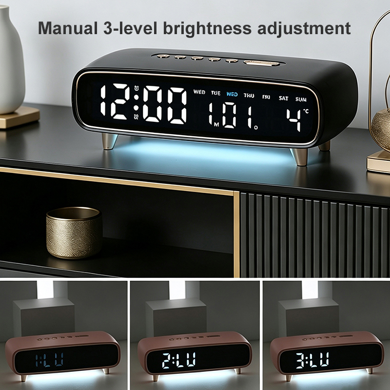 Digital LED Alarm Clock Temper - Modern Electronics Gadgets 评论和价格