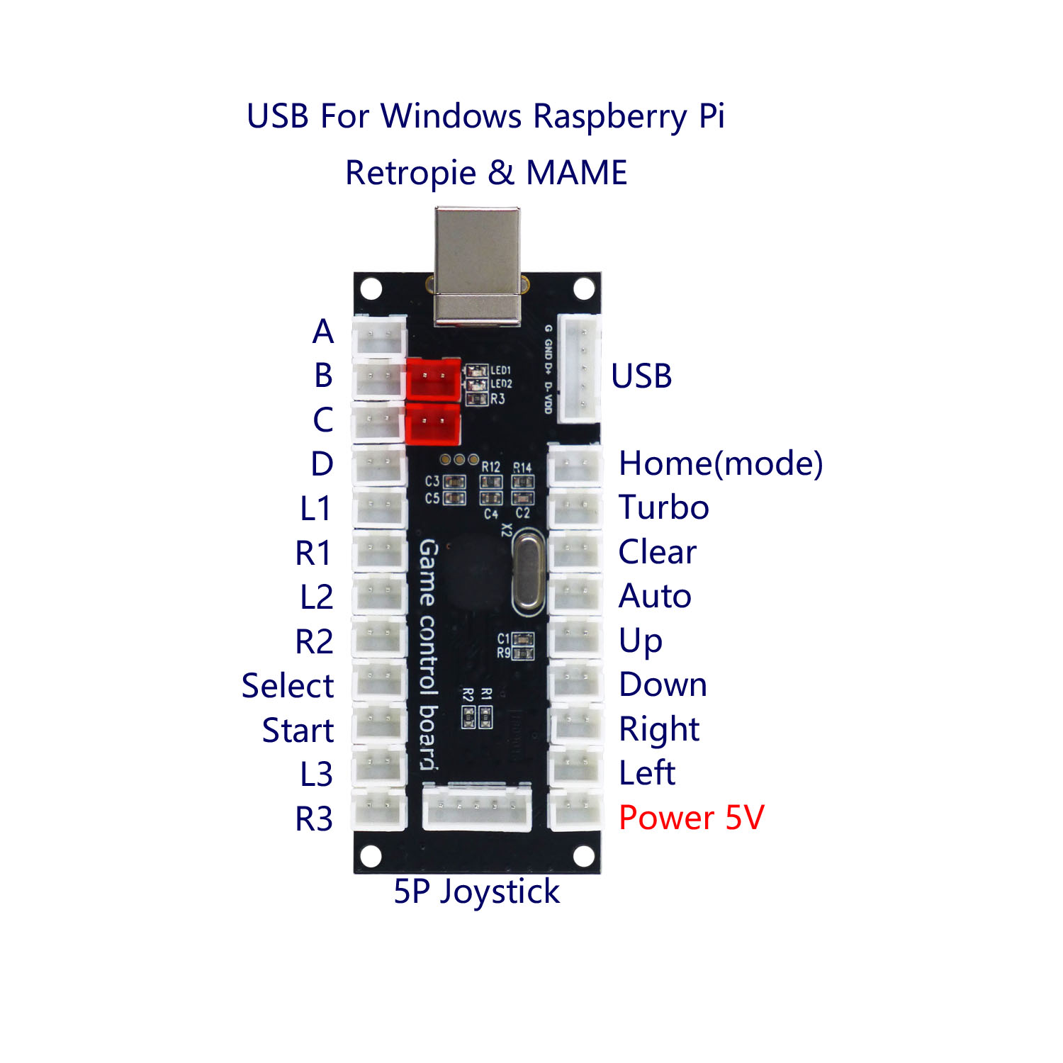 SJ@JX Arcade Game DIY Controll - Retro Game Controller Usb 评论和价格