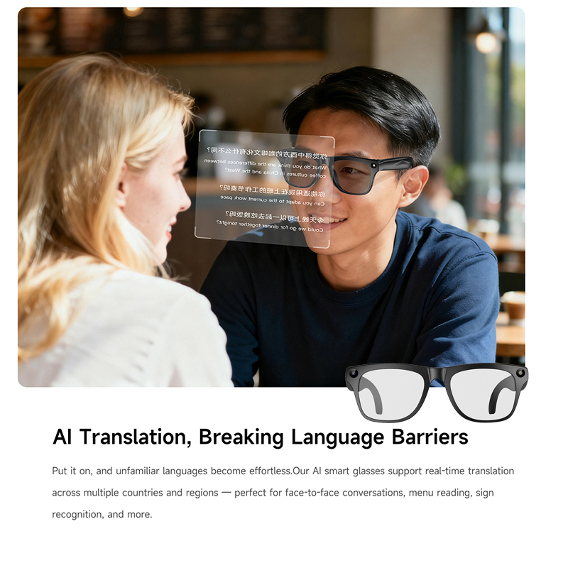 4K UHD Smart Translation Glass - Smart Glasses Ar 评论和价格
