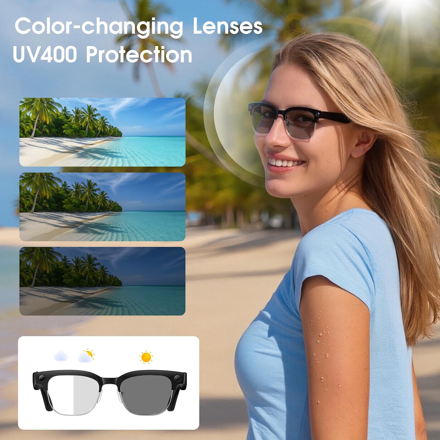 2026 New 4K HD 800W Camera Sma - Smart Glasses Ar 评论和价格