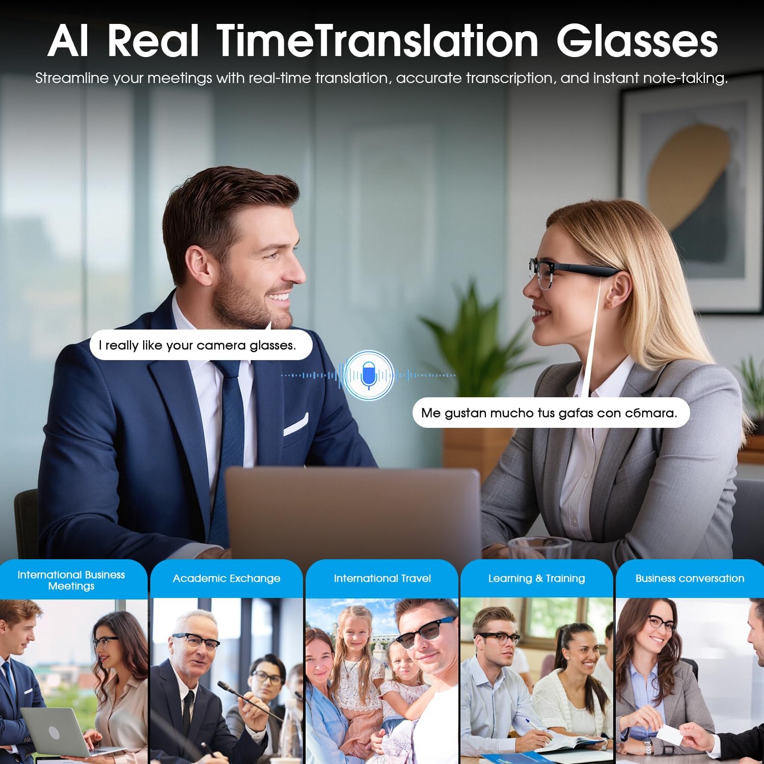 2026 New 4K HD 800W Camera Sma - Smart Glasses Ar 评论和价格