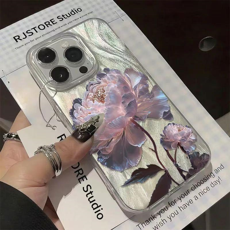 Pink Peony Lotus Pattern Phone - Samsung Galaxy A55 评论和价格
