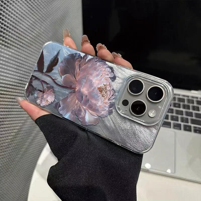 Pink Peony Lotus Pattern Phone - Samsung Galaxy A55 评论和价格