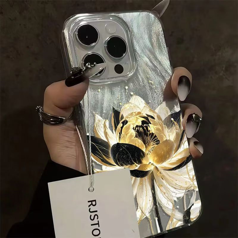 Pink Peony Lotus Pattern Phone - Samsung Galaxy A55 评论和价格
